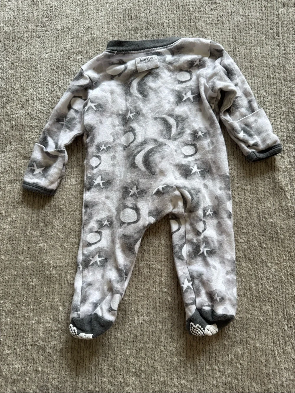 Burt’s Bees Baby Newborn Footie Pajamas Bundle Organic Cotton 3 Piece‎ Set